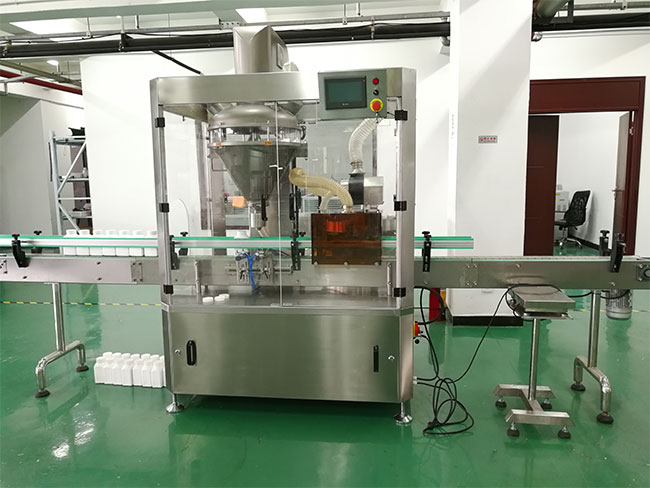 粉劑灌裝自動定量包裝機設備展示